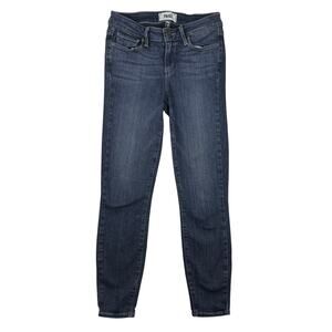 Paige Verdugo Skinny Ankle Crop Jeans Womens Size 26 Medium Crop Preppy USA